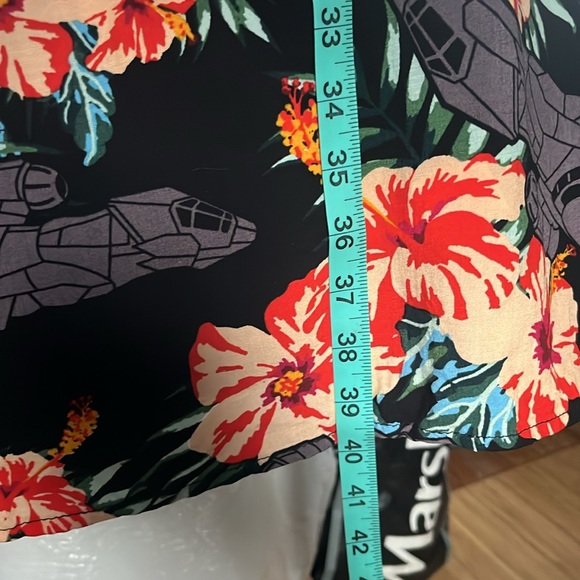 Firefly Hawaiian print sleeveless dress size 3x (approximately size 14 US) - Picture 10 of 10